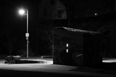 Unter der Laterne...