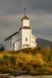 4_Gimsøy Kirke vom Strand aus