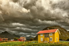 Ein kleines Gehöft hinter Grunnfør