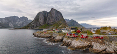 Blick auf Hamnøy