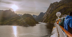 Einfahrt in den Trollfjord