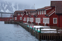 Rorbues am Hafen