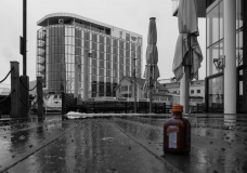 Auf der Terrasse des "Bacalao"