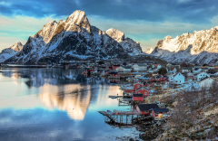 Panorama über Reine