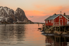 Abendsonne in Reine