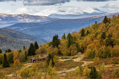 Blick von Mysusæter zurück nach Westen