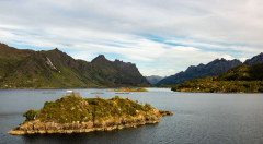 Einfahrt in den Raftsund