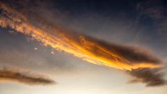 Stadien eines Sonnenunterganges über dem Spranget (Rondane NP)
