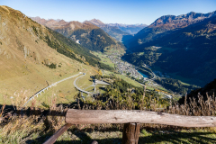 Abschied vom Süden auf der Tessiner Seite des Gotthards