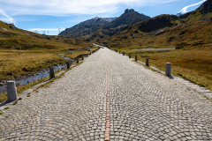 Die alte Passstraße auf dem Gotthard