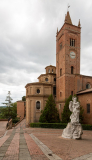 Teilansicht der Abbazia di Monte Oliveto Maggiore