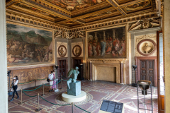 Ein Empfangszimmer im Palazzo Vecchio