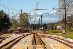 Blick auf die Schweizer Berge westlich von Domodossala