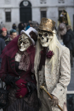 Maskenparade auf dem Markusplatz