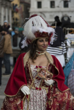 Maskenparade auf dem Markusplatz