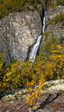 Erster Blick auf den Vesleulfossen (veslulfossen)