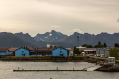 Ein seltsames Licht liegt über Sortland