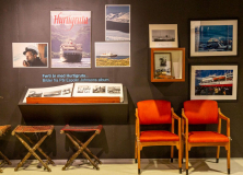 Showroom im Hurtigrutenmuseum