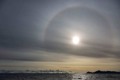 Ein Sonnenhalo